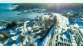 Wilkasy i jezioro Niegocin w zimowej aurze, styczeń 2025 r. - zdjęcie 6