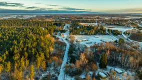 Zimowe Mazury na ujęciach z drona, styczeń 2025 r. - zdjęcie 19