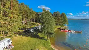 Port Piękny Brzeg nad jeziorem Święcajty w 2018 roku - zdjęcie 3