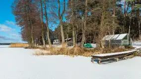 Zatoka Mrówki i jezioro Ryńkie w zimowej odsłonie, luty 2024 r. - zdjęcie 12