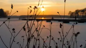 Zachód słońca nad zatoką Tracz, jezioro Kisajno, Giżycko - zdjęcie 15