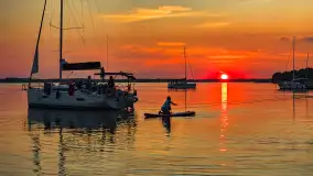 Zachody i wschody słońca na ujęciach z telefonu, sezon 2024 r. - zdjęcie 14