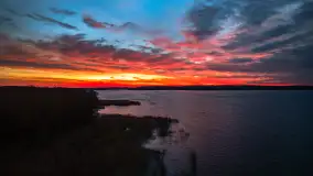 Magiczny zachód słońca, przedwiośnie 2025 r. - zdjęcie 2