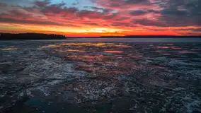 Magiczny zachód słońca, przedwiośnie 2025 r. - zdjęcie 7