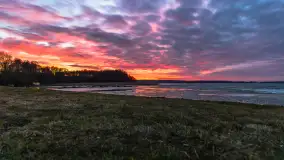 Magiczny zachód słońca, przedwiośnie 2025 r. - zdjęcie 13