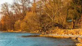 Zachód słońca na Fuledzie, jezioro Dobskie, marzec 2025 r. - zdjęcie 28