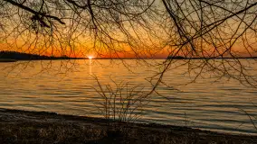 Zachód słońca nad Darginem, marzec 2025 r. - zdjęcie 23