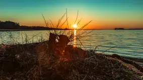 Zachód słońca nad Darginem, marzec 2025 r. - zdjęcie 22