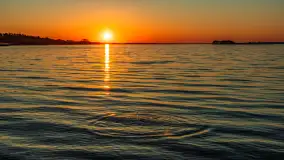 Zachód słońca nad Darginem, marzec 2025 r. - zdjęcie 14