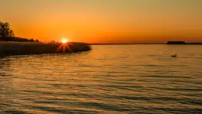 Zachód słońca nad Darginem, marzec 2025 r. - zdjęcie 21