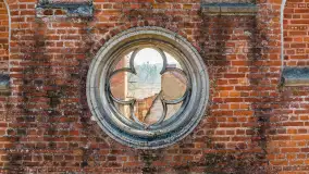 Ruiny pałacu w Prośnie, marzec 2025 r. - zdjęcie 16