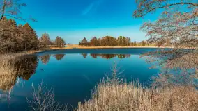 Plaża w Kleszczewie i jezioro Wojnowo, marzec 2025 r. - zdjęcie 36