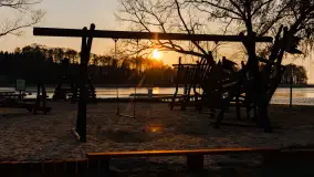 Zachód słońca w porcie Ognisty Ptak, marzec 2025r. - zdjęcie 12