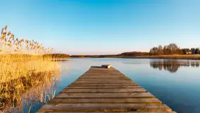 Zachód słońca nad Bindugą Zimny Kąt, marzec 2025r. - zdjęcie 14