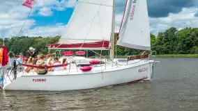 Jeszcze jeden raz nad Jeziorakiem z wizytą w szkole żeglarstwa Ważka - zdjęcie 1