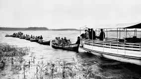 Przedwojenne zdjęcia jeziora Niegocin (niem. Löwentinsee) - zdjęcie 11