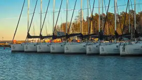 Zachód słońca w AZS Wilkasy, kwiecień 2025 r. - zdjęcie 4