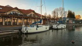 Zachód słońca nad Wilkasami, PTTK Wilkasy, kwiecień 2025 r. - zdjęcie 8