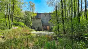 Śluza Leśniewo Górne, Kanał Mazurski, kwiecień 2025 r. - zdjęcie 1