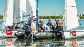 Fotorelacja - Akademickie Mistrzostwa Polski 2025 w Żeglarstwie, AZS Wilkasy, maj 2025 - zdjęcie 3