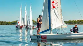 Fotorelacja - Akademickie Mistrzostwa Polski 2025 w Żeglarstwie, AZS Wilkasy, maj 2025 - zdjęcie 15