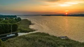 Zachód słońca w Ogonkach, port 69, czerwiec 2025 r. - zdjęcie 32