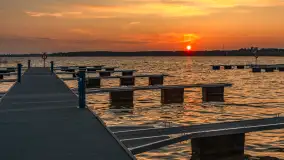 Zachód słońca w Ogonkach, port 69, czerwiec 2025 r. - zdjęcie 4