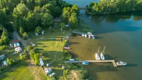 Okartowo, jeziora Śniardwy i Tyrkło z drona, lato 2025 r. - zdjęcie 5