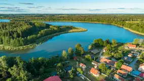 Okartowo, jeziora Śniardwy i Tyrkło z drona, lato 2025 r. - zdjęcie 16