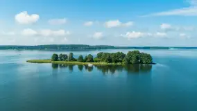 Przystań Nautica z lotu ptaka, lipcowy poranek, 2025 r. - zdjęcie 20