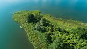 Przystań Nautica z lotu ptaka, lipcowy poranek, 2025 r. - zdjęcie 14