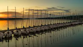 Zachód słońca nad jeziorem Kisajno, Oczy Mazur, lipiec 2025 r.  - zdjęcie 20