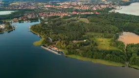 Zachód słońca nad jeziorem Kisajno, Oczy Mazur, lipiec 2025 r.  - zdjęcie 9