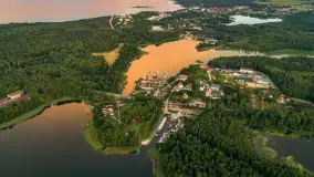 Zachód słońca nad jeziorem Kisajno, Oczy Mazur, lipiec 2025 r.  - zdjęcie 8