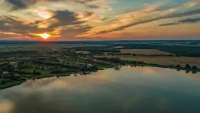 Zachód słońca nad Mazurami, lipiec 2025 r. - zdjęcie 5