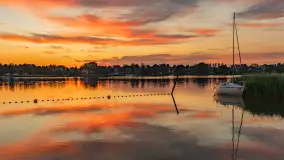 Jezioro Boczne po zachodzie słońca, lipiec 2025 r. - zdjęcie 18