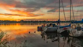 Jezioro Boczne po zachodzie słońca, lipiec 2025 r. - zdjęcie 14