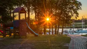 Stanica Zielony Gaj i zachód słońca nad jeziorem Kotek Wielki, czerwiec 2025 r. - zdjęcie 16