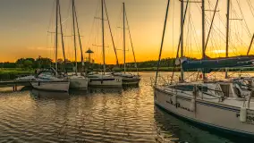 Stanica Zielony Gaj i zachód słońca nad jeziorem Kotek Wielki, czerwiec 2025 r. - zdjęcie 21