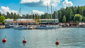 Niedzielny poranek w porcie AZS Wilkasy nad Niegocinem, lipiec 2025 r. - zdjęcie 46