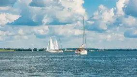 Jezioro Niegocin widziane z Wilkas, lipiec 2025 r. - zdjęcie 6