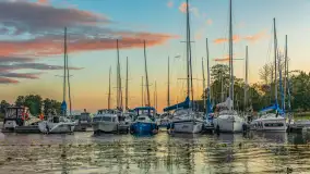 Wieczorna tęcza w przystani Nautica, sierpień 2025 r. - zdjęcie 23