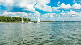 Superman na przeczce między Śniardwami a jeziorem Mikołajskim, sierpień 2025 r. - zdjęcie 15