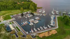 Zachód słońca z tęczą w tle, przystań Nautica, sierpień 2025 r. - zdjęcie 26