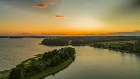 Zachód słońca z tęczą w tle, przystań Nautica, sierpień 2025 r. - zdjęcie 27