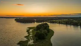 Zachód słońca z tęczą w tle, przystań Nautica, sierpień 2025 r. - zdjęcie 30