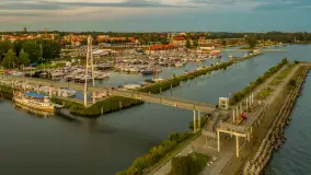 Zachód słońca nad Giżyckiem i Ekomariną, sierpień 2025 r. - zdjęcie 33