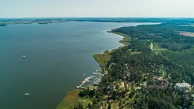 Wilkasy i Niegocin pod koniec sierpnia z lotu ptaka - zdjęcie 10