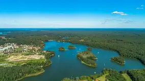 Mix zdjęć z panoram wykonanych nad Mazurami, lato 2025 r.  - zdjęcie 2