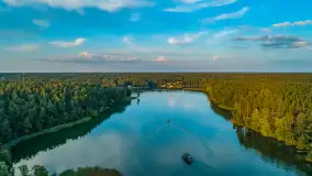 Mix zdjęć z panoram wykonanych nad Mazurami, lato 2025 r.  - zdjęcie 29